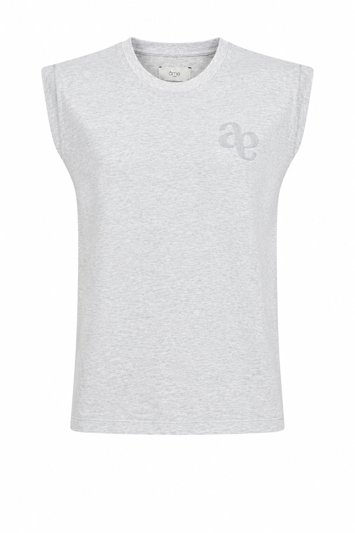 Kill-A Sleeveless T-shirt | Marled Grey