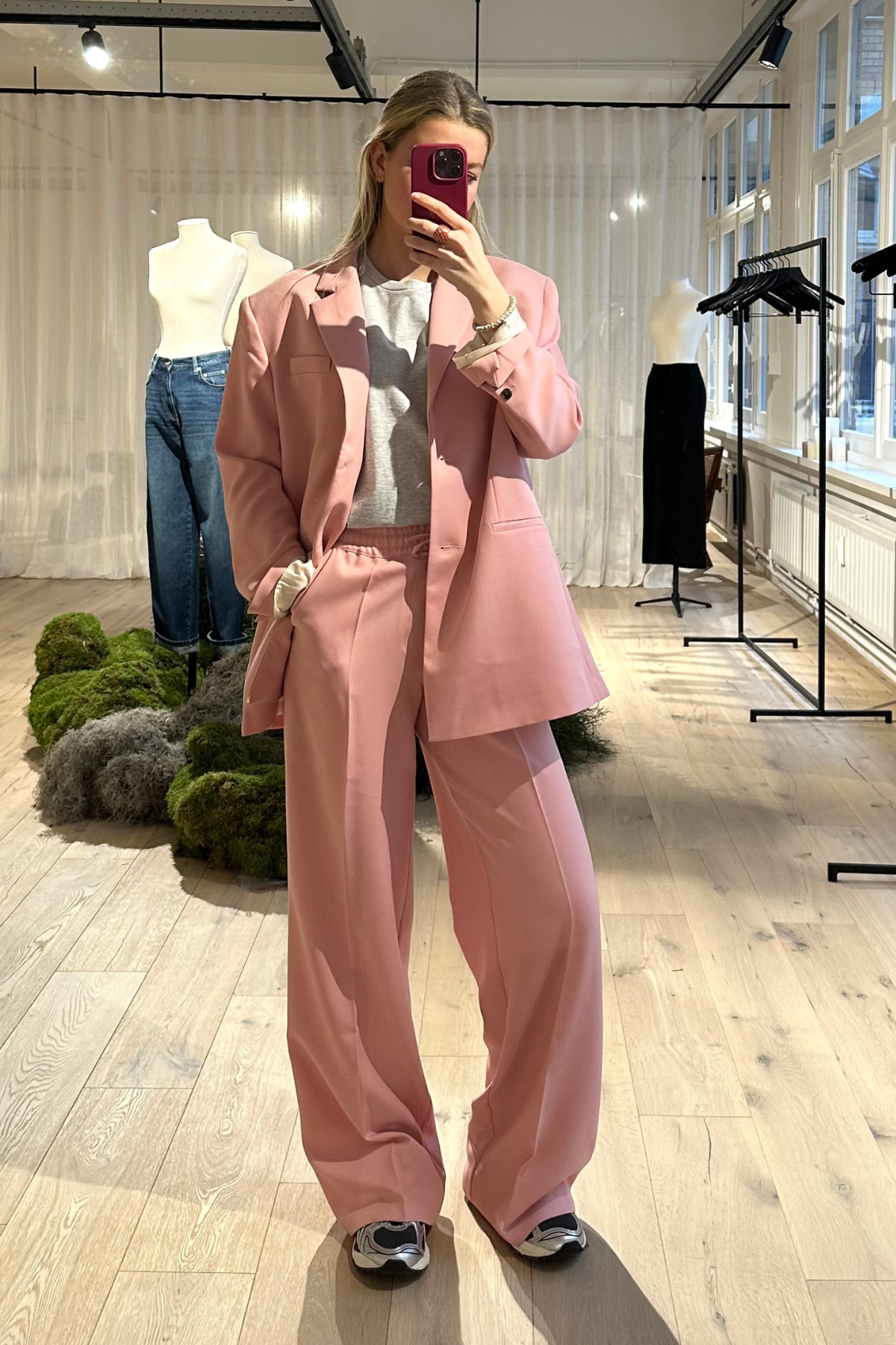 Jules Wide Pants | Pink