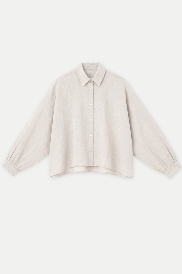 Gala Linen Shirt | Beige