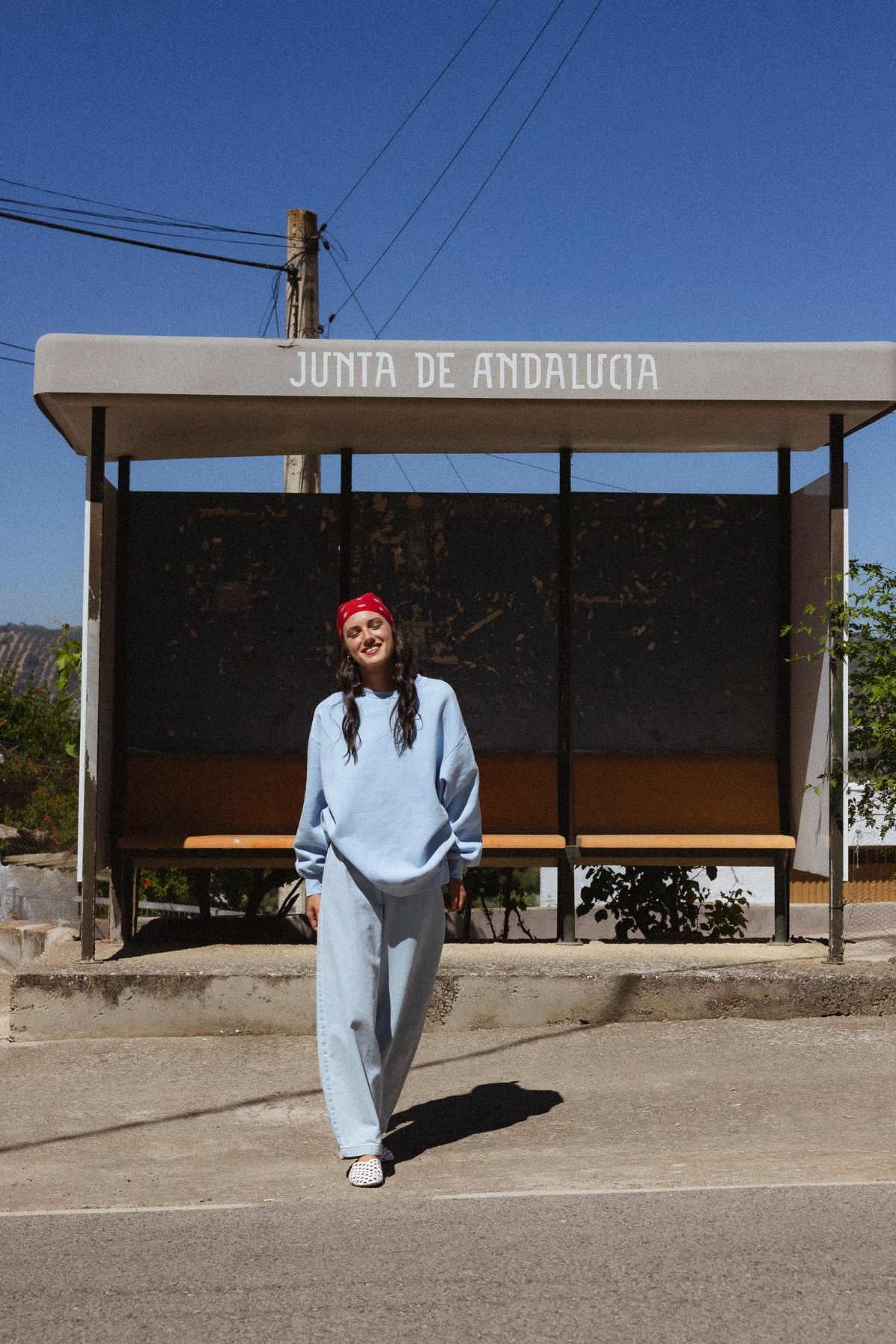 Okay Puffy Denim Pants | Light Blue
