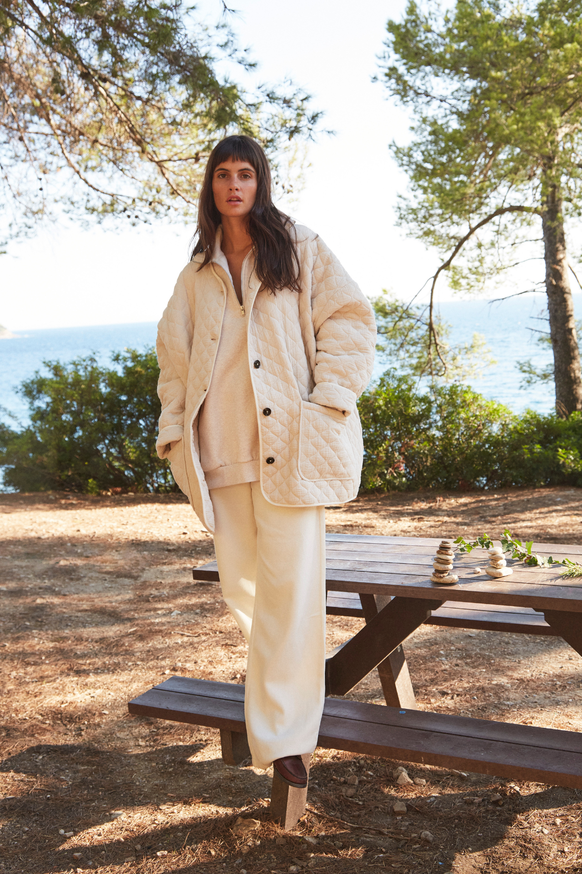 ジャケット・アウター LYFT LIGHT WEIGHT OVERSIZE JACKET BEIGE Oversize Jacke Beige LYFT LIGHT WEIGHT OVERSIZE JACKET BEIGE
