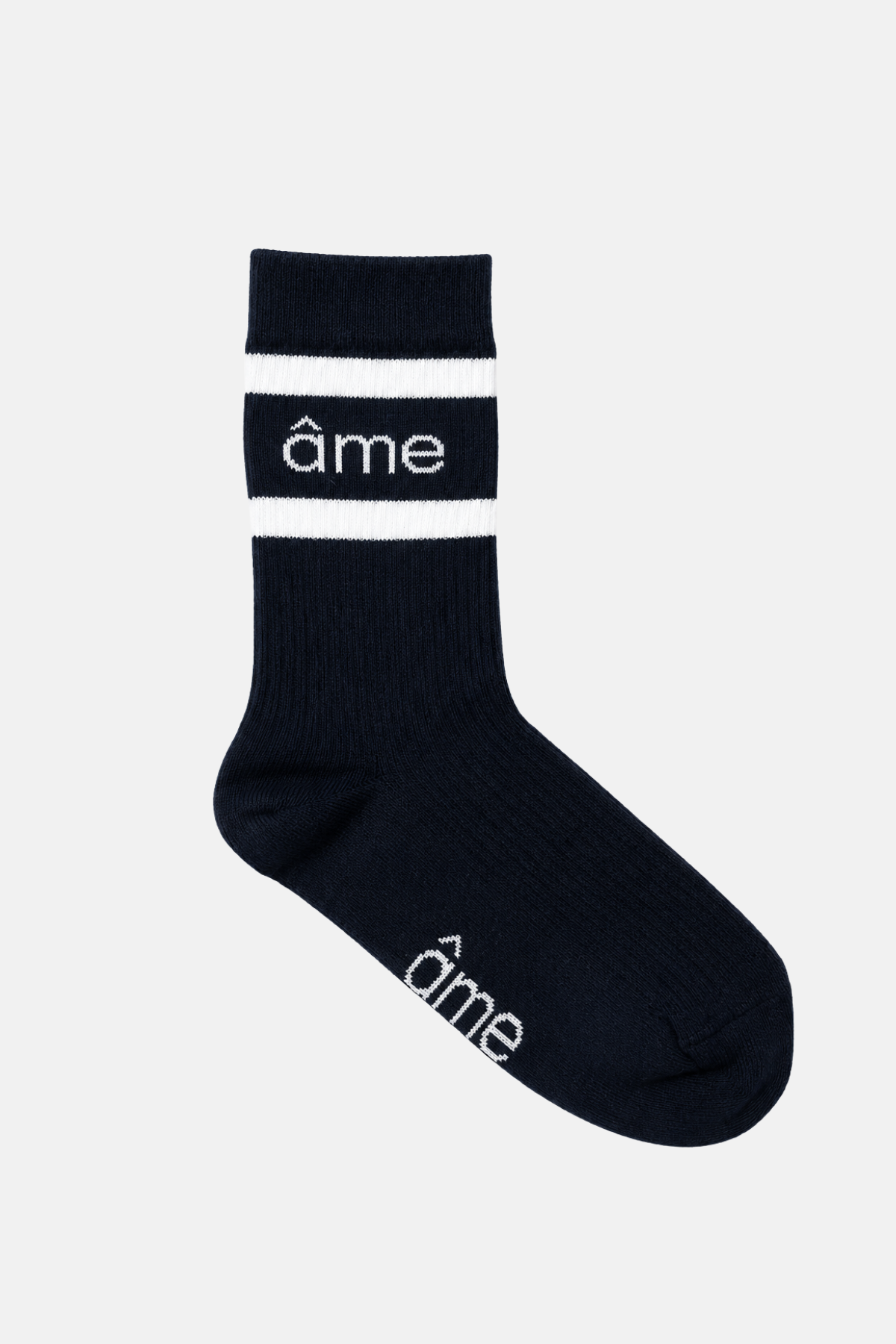 Kanye Socks | Navy & White