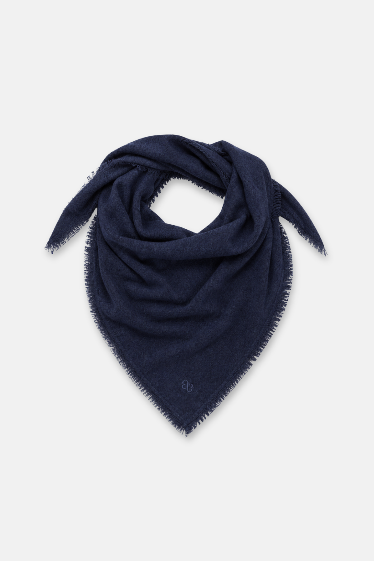 Grande écharpe Ophelia | Bleu Marine