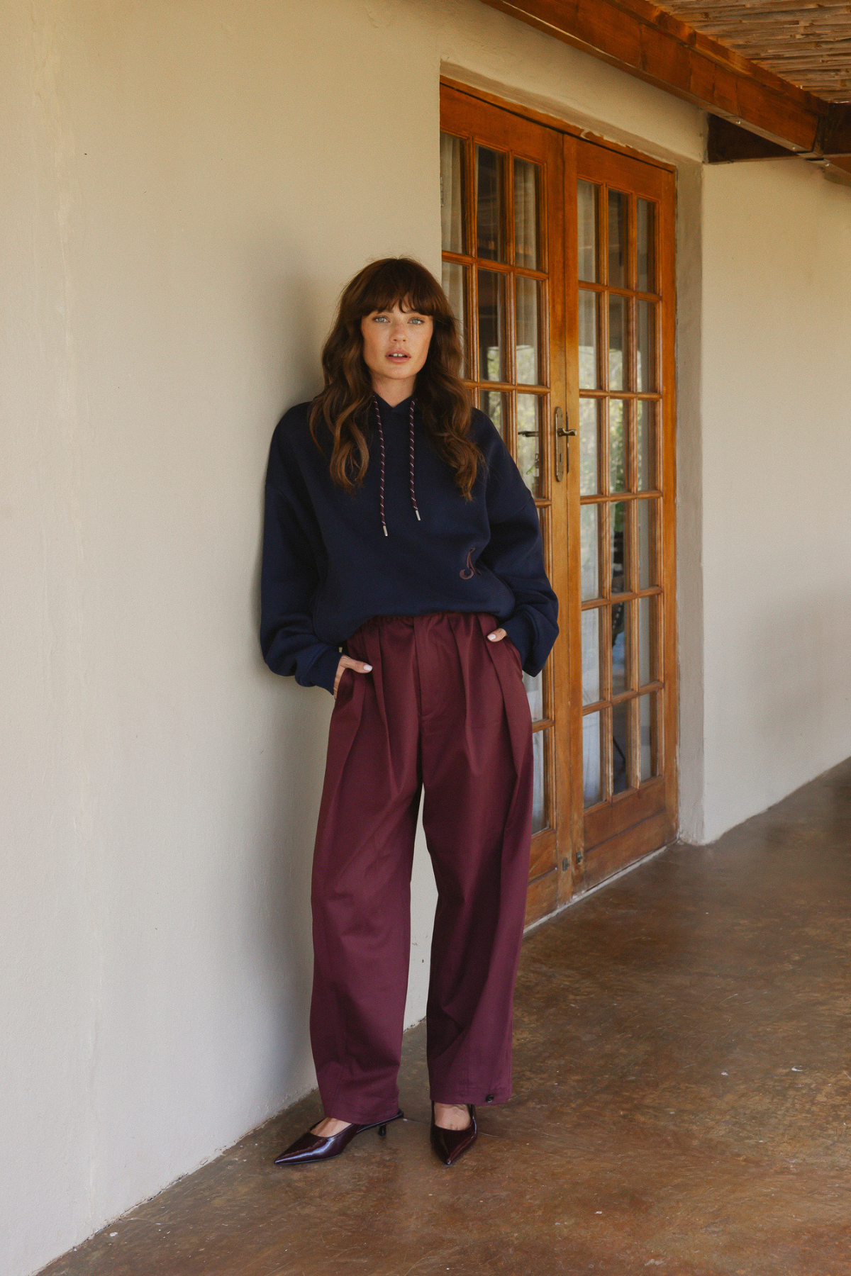 New York Pants | Bordeaux