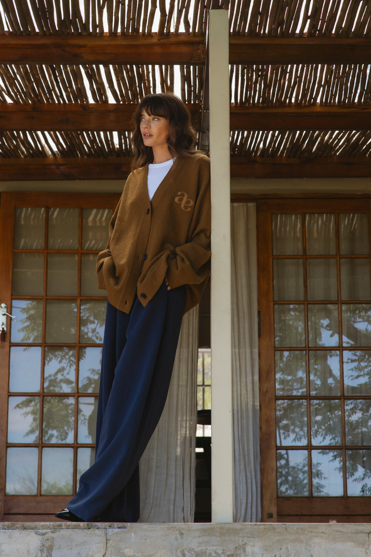 Marta Pleated Pants | Navy