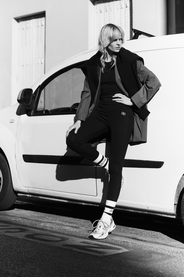Navy Legging | Noir
