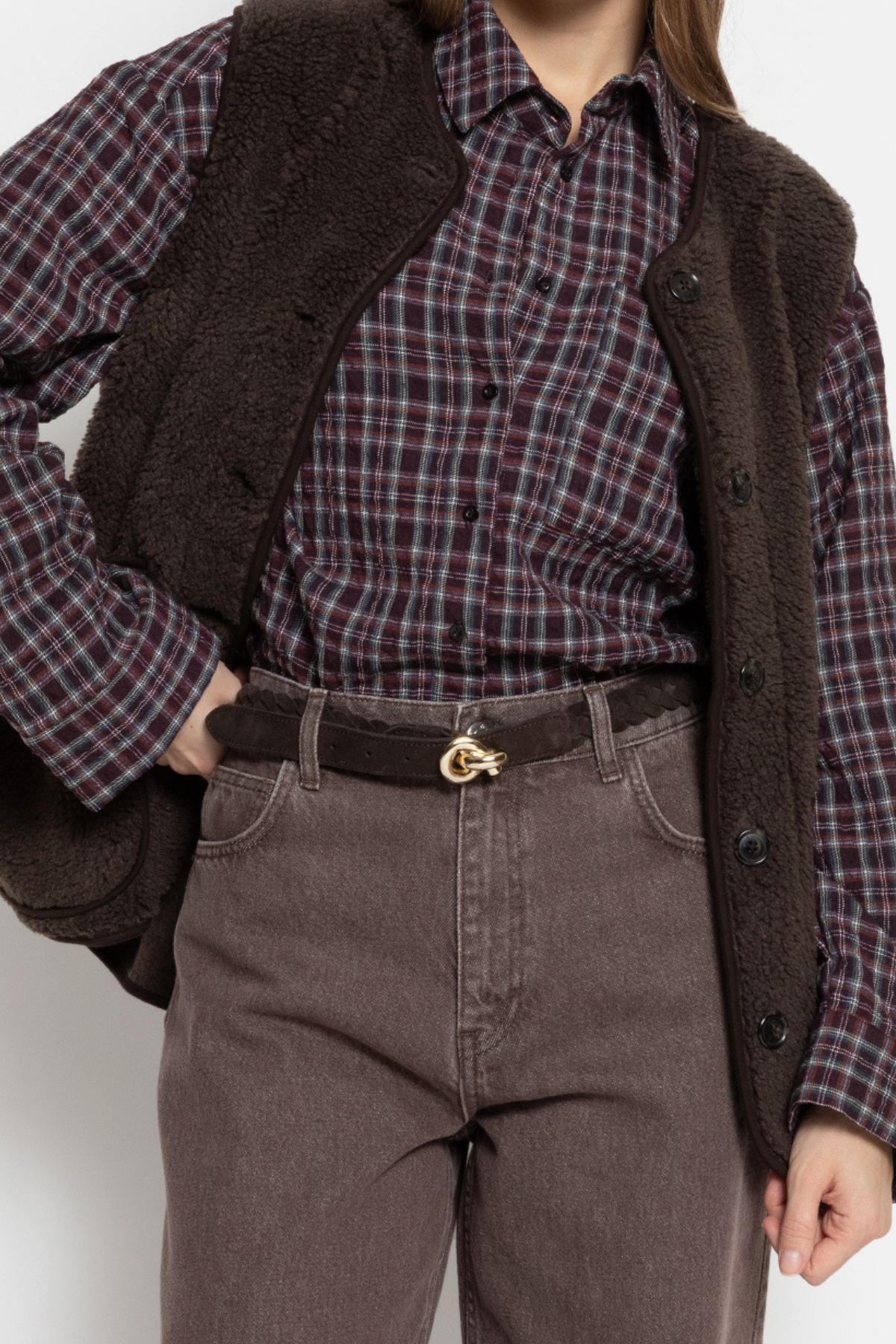 Lively-B Belt | Dark Brown