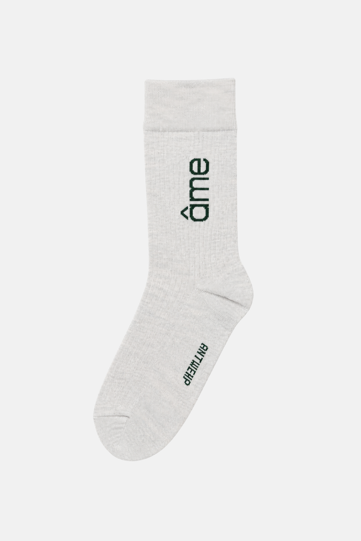 Kourt Socks | Ivory & Green
