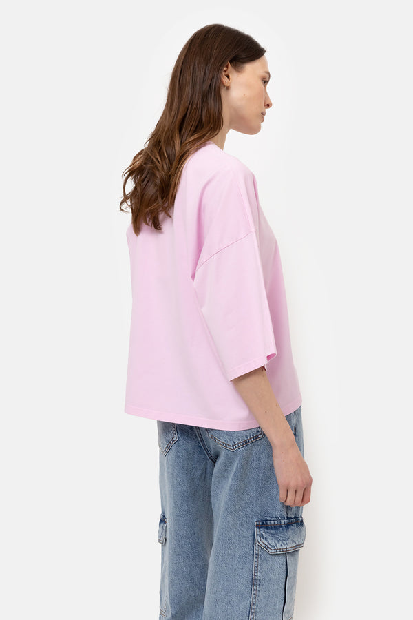 Eloise Boxy T-Shirt | Light Pink