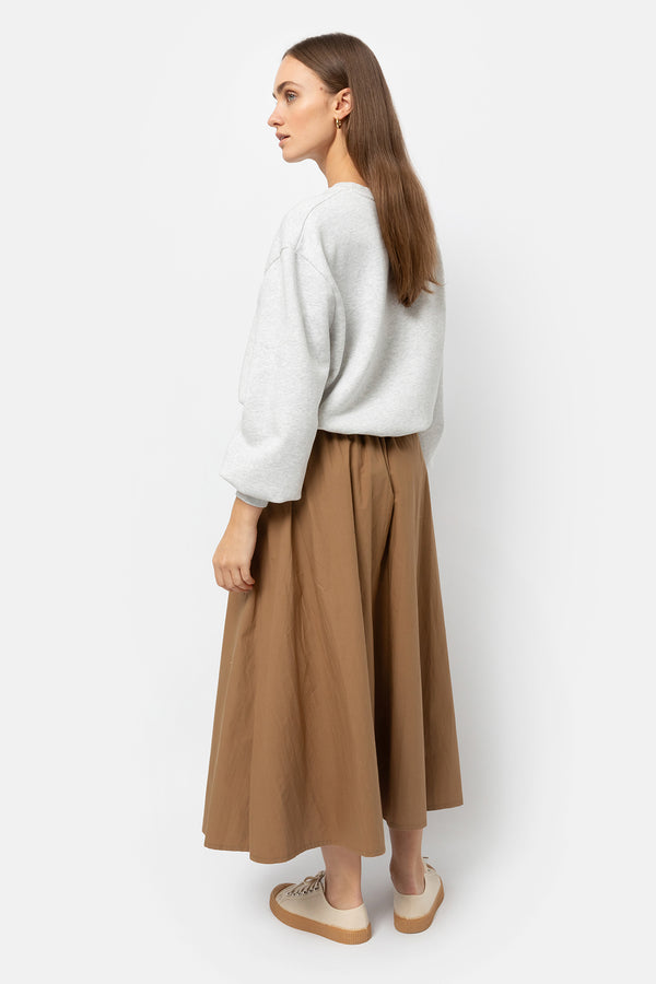 Juventus Long Skirt | Camel