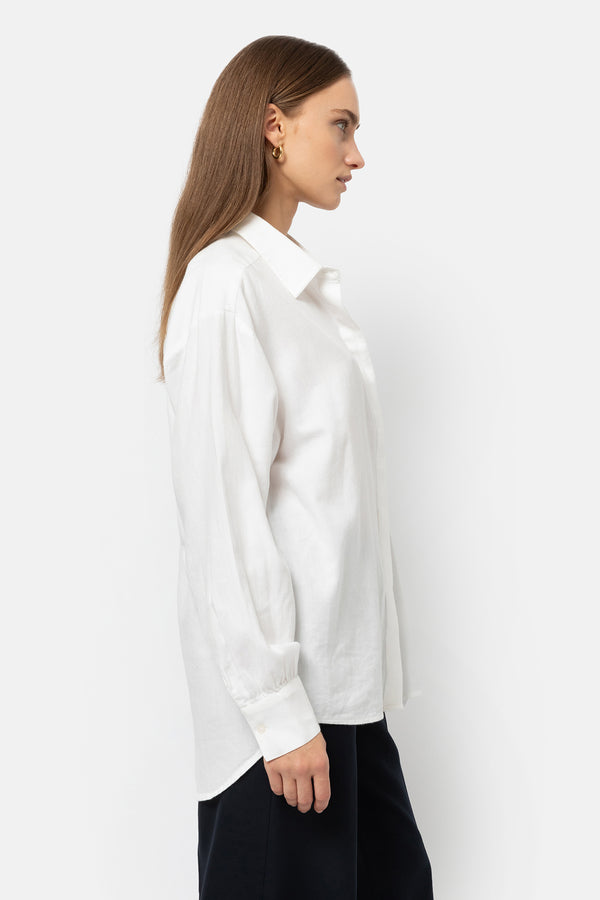 Chemise Daddy | Blanc cassé