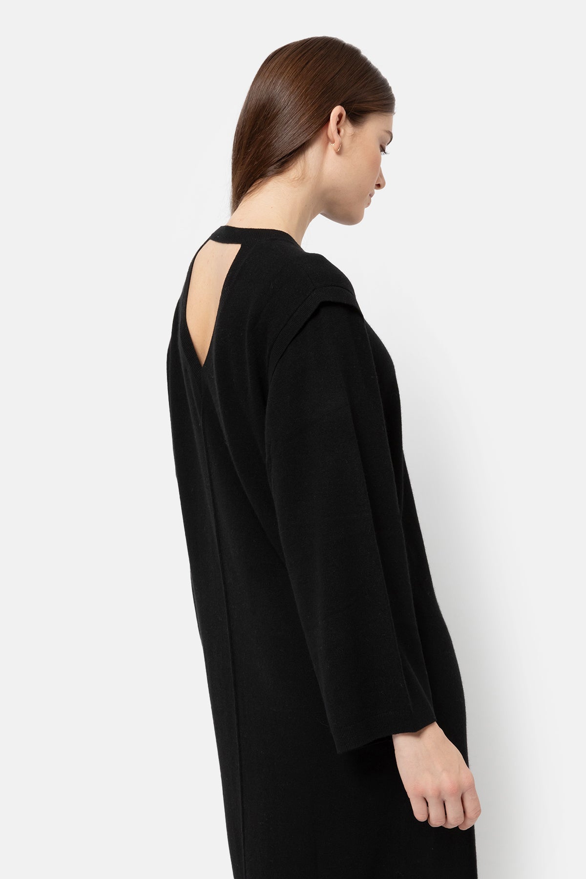 Kurious Robe tricot | Noir