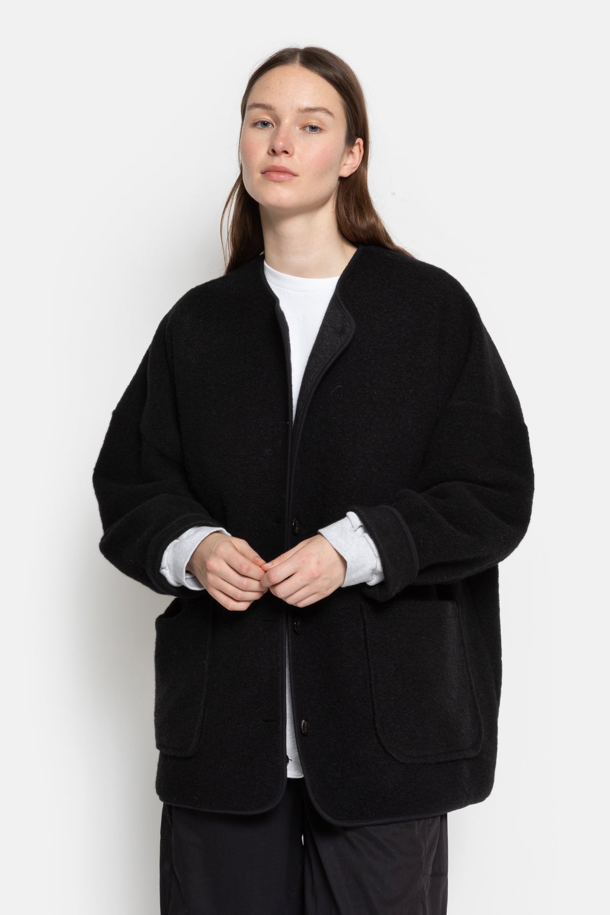Hannah Veste Laineuse | Noir