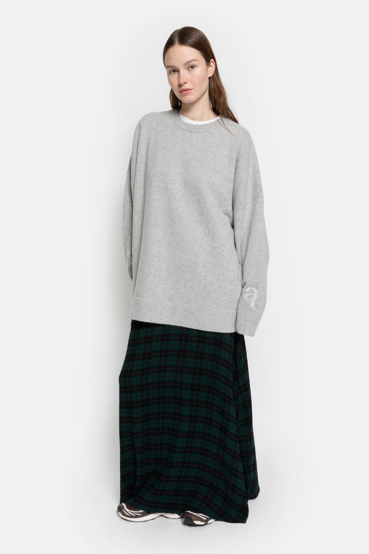 Pull Oslo Tricoté | Gris Clair