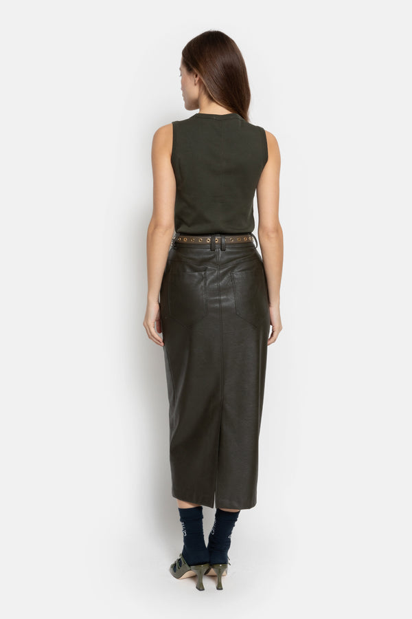 Maya Skirt | Dark Khaki