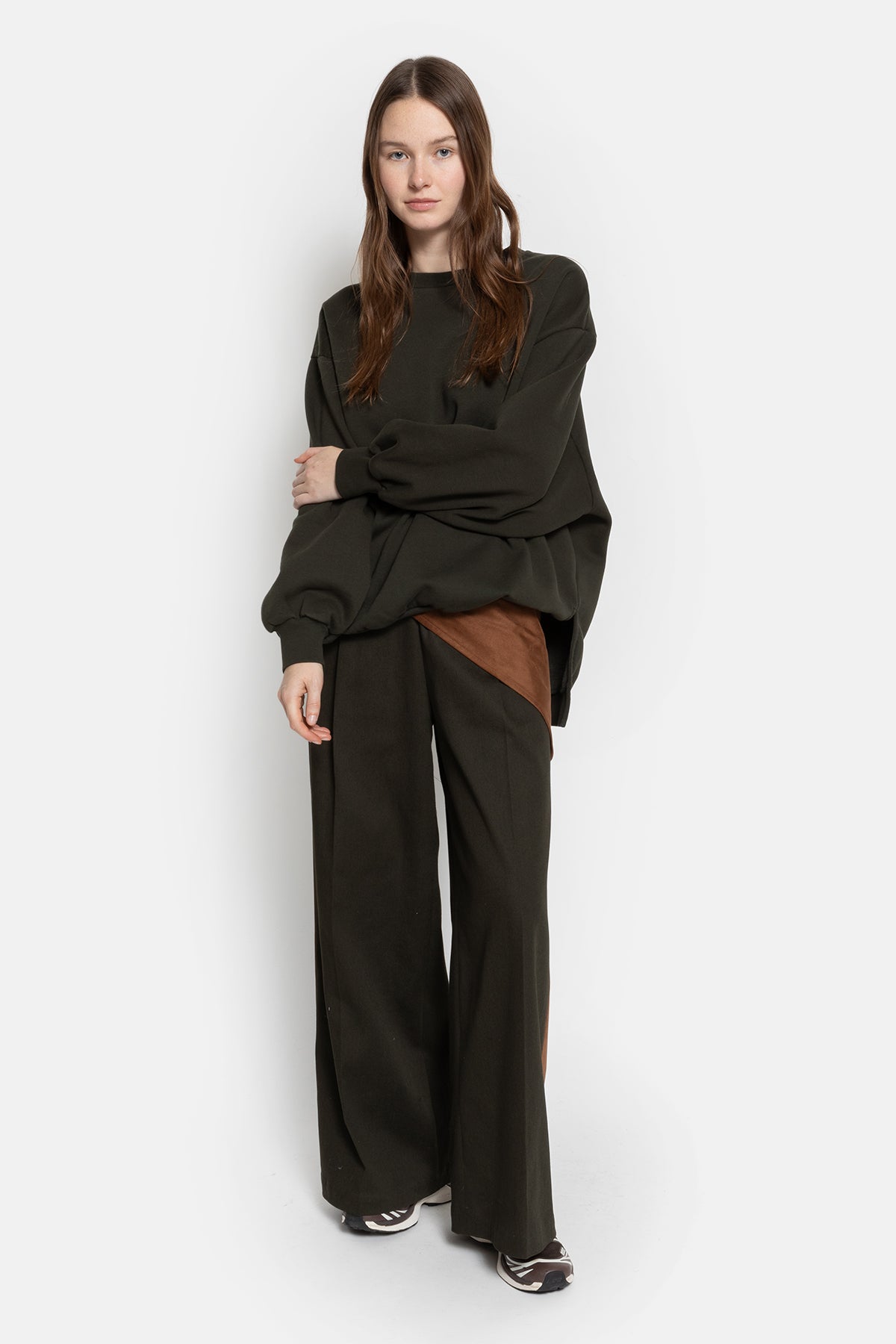 Nice Wide Pants | Dark Green