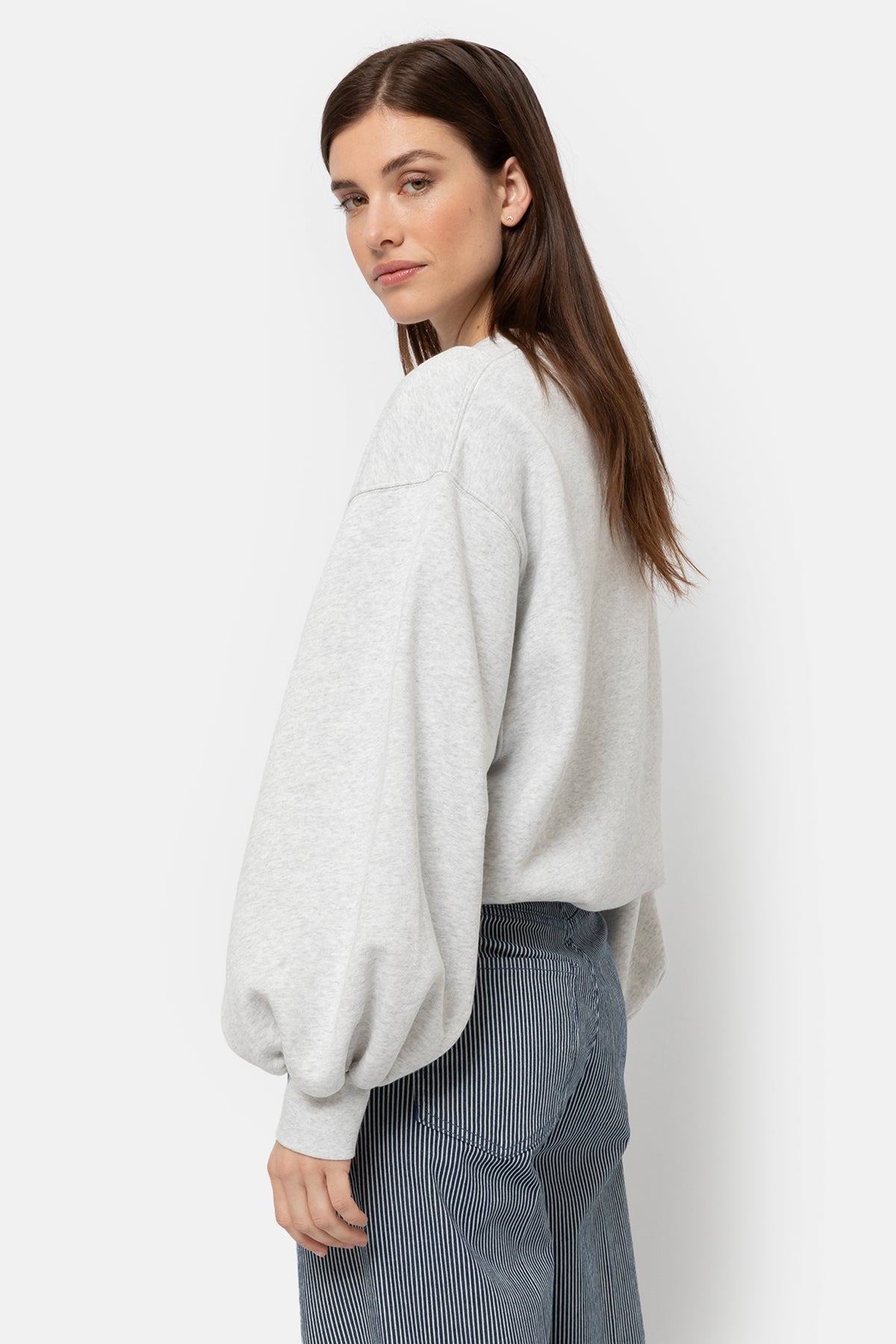 Kim Sweatshirt | Marled Grey