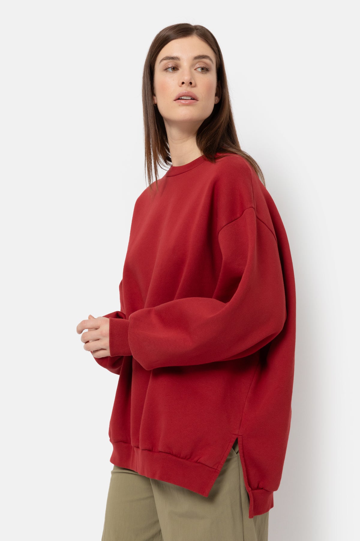  Ulla Oversized Sweatshirt | Rouge