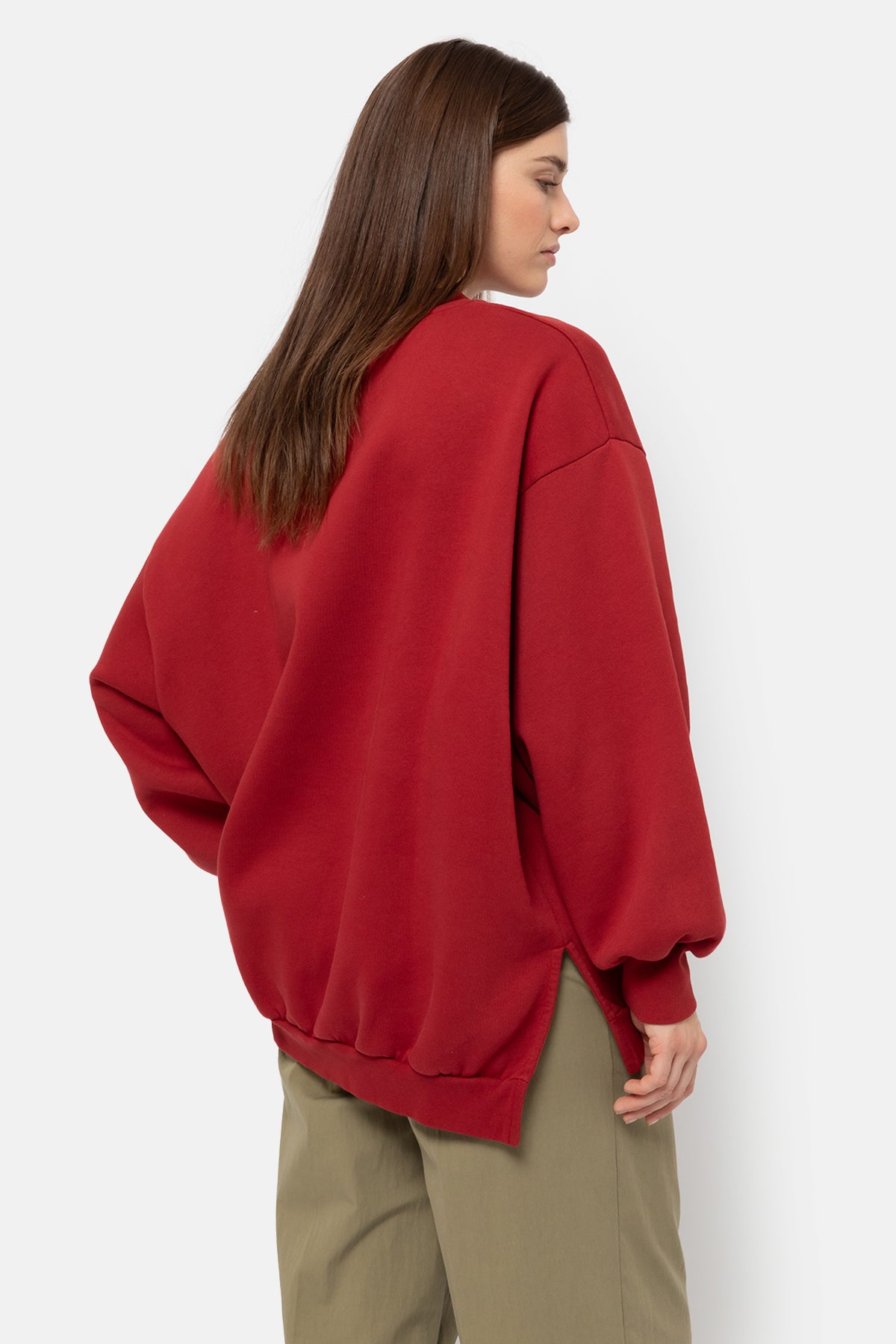  Ulla Oversized Sweatshirt | Rouge