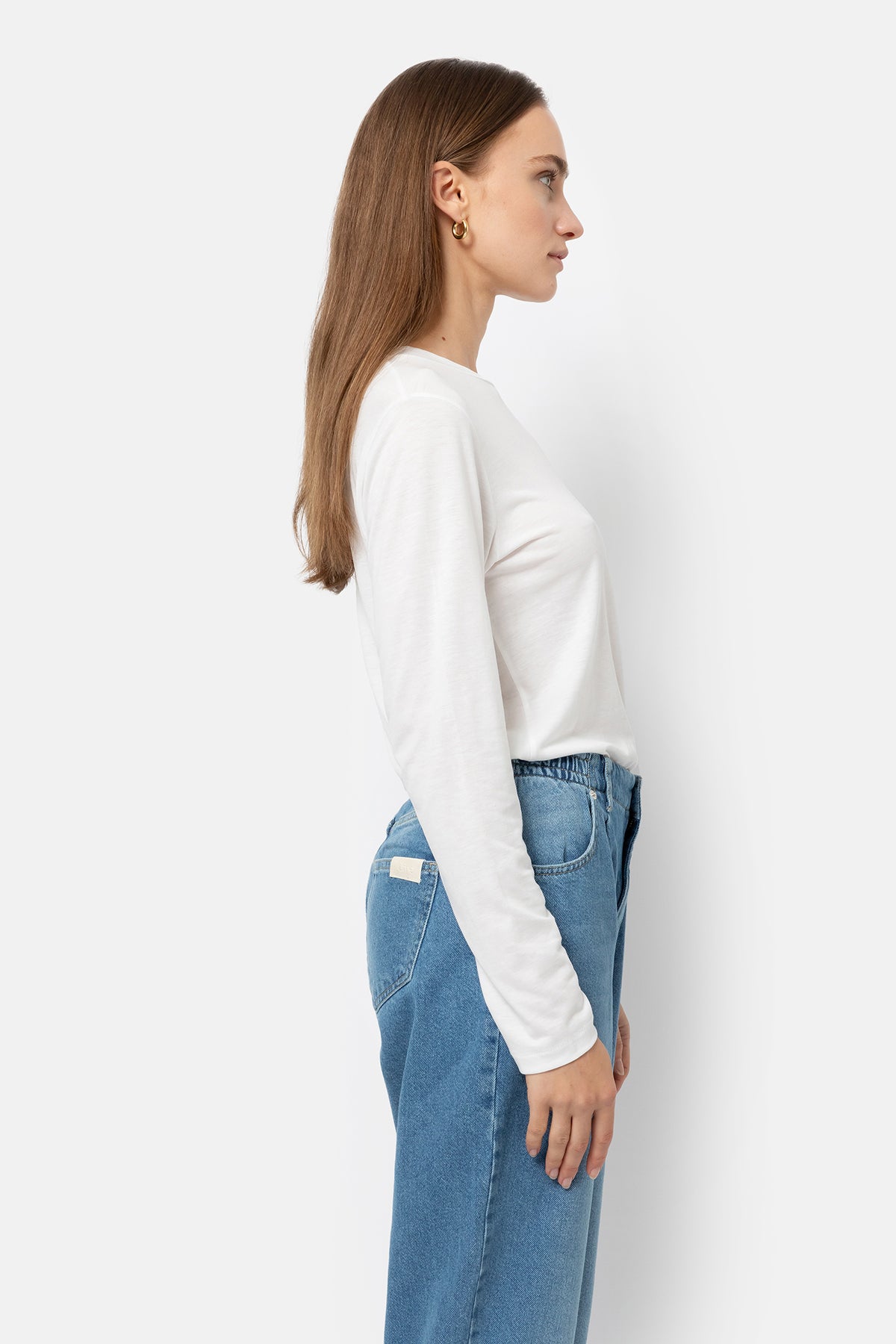 Cosy Long sleeved t-shirt | White