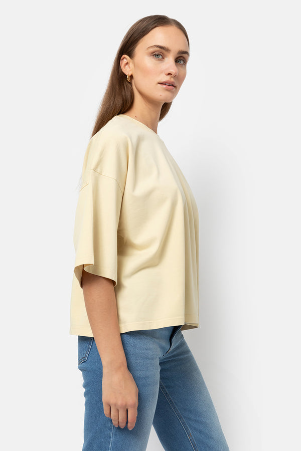 Eloise Boxy T-Shirt | Banana Yellow