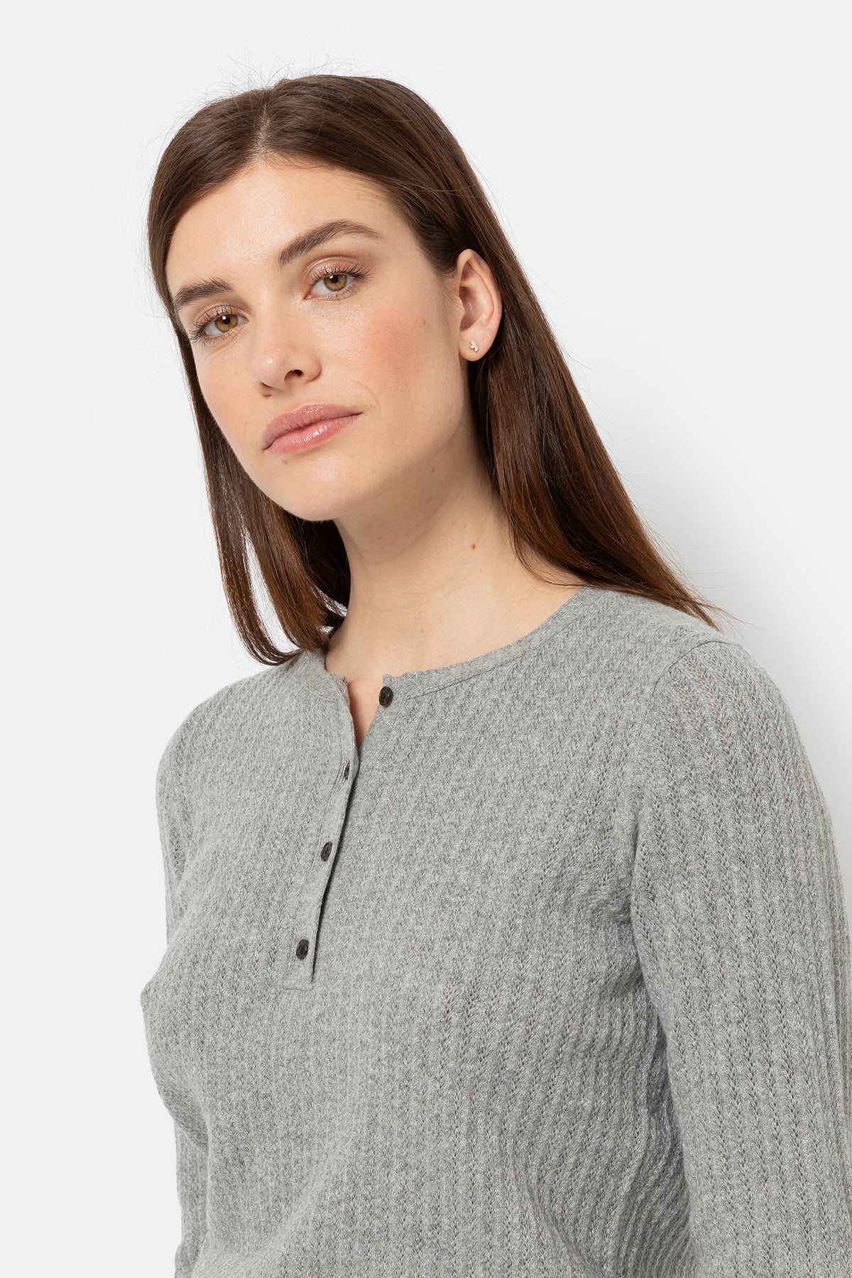 Kristie Cardigan | Gris Marbré