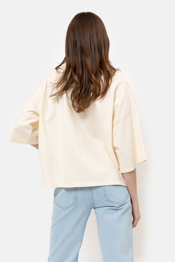  T-shirt Eloise Boxy | Crème