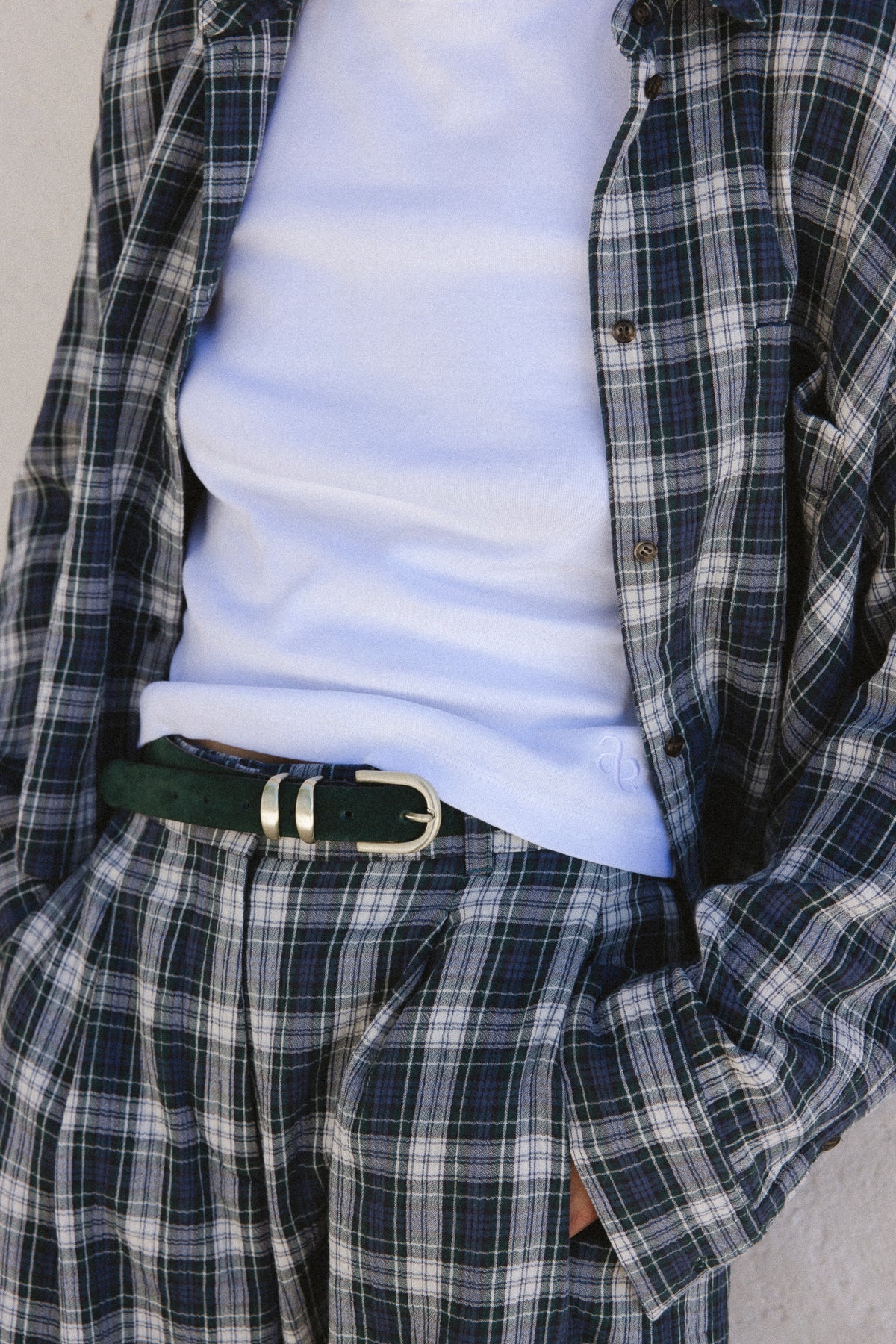 Leon Daim Belt | Dark Green