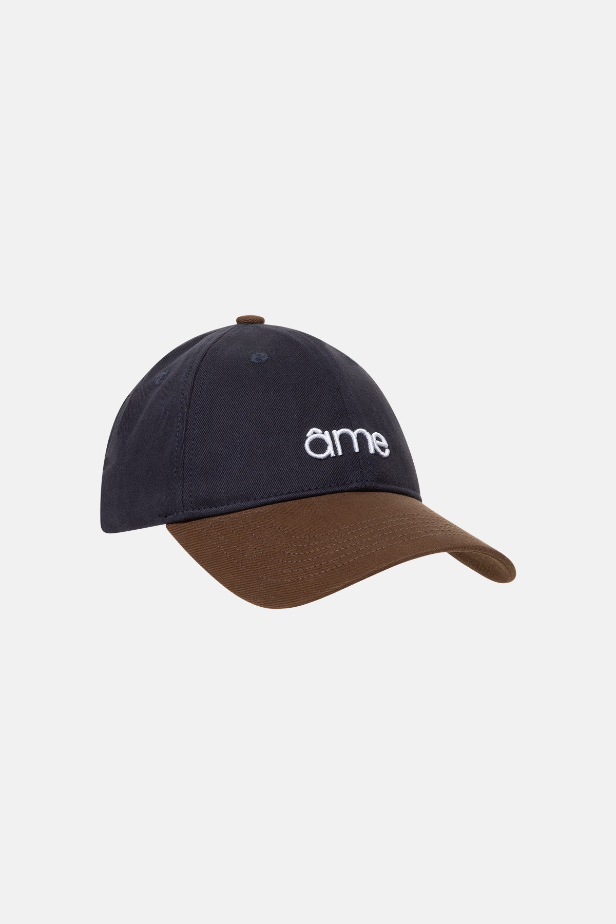 Nivea Baseball Cap | Navy & Brown w/ âme logo