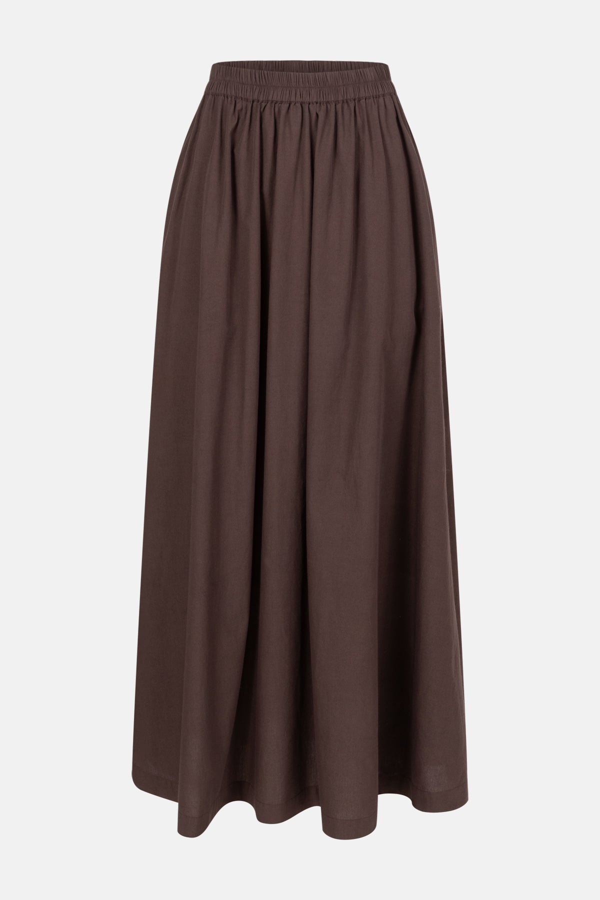 Jupe Longue Kilt | Marron