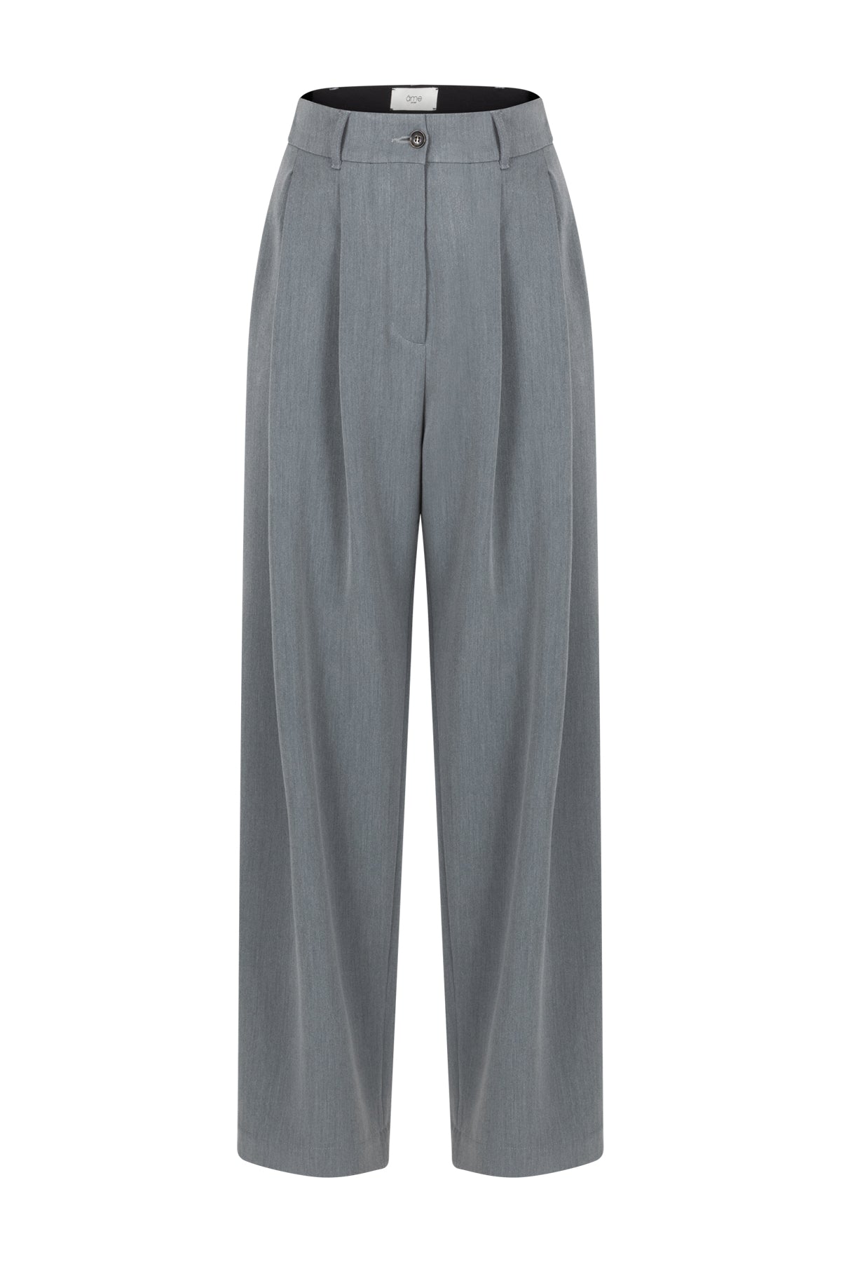 Marta Pleated Pants | Mid Grey