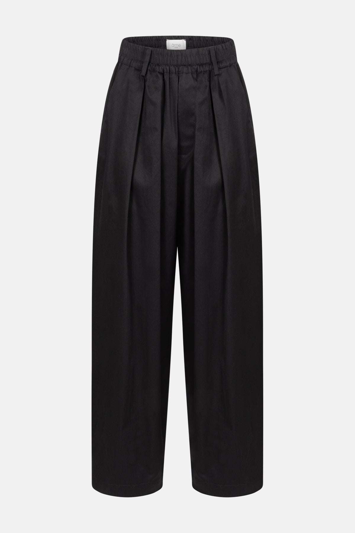 Kick Pleated Pants | Black