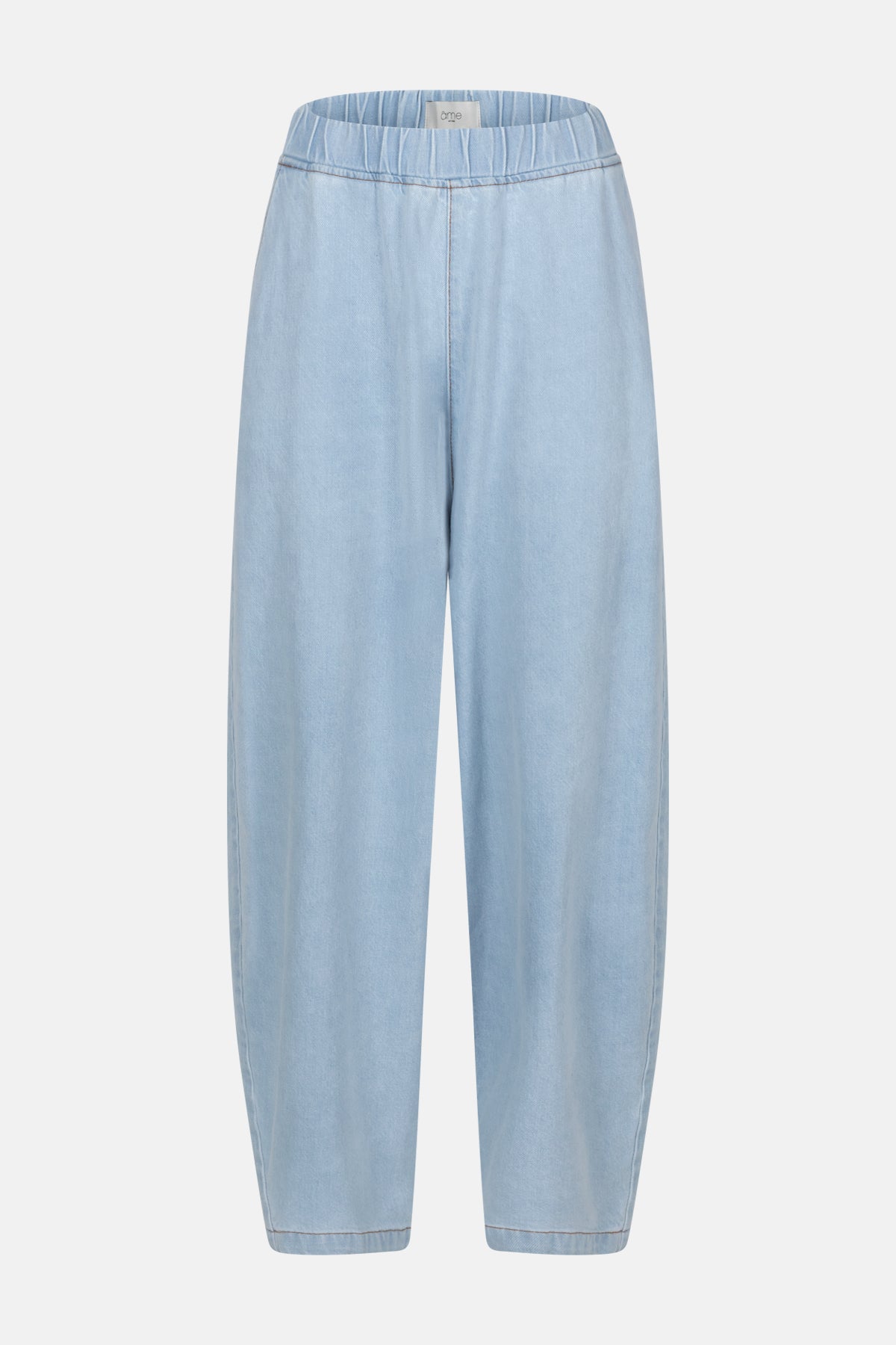 Okay Puffy Denim Pants | Light Blue