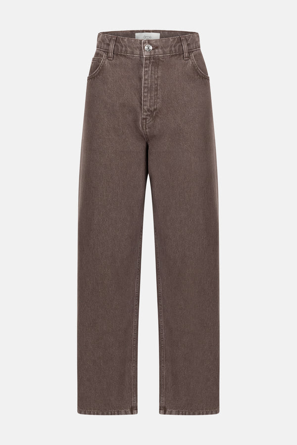 Mimi Straight Denim | Chestnut