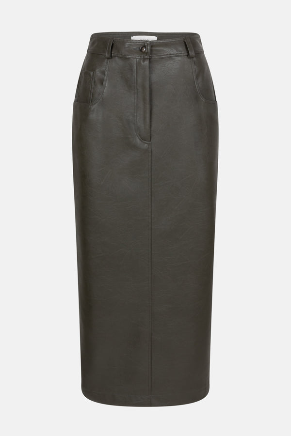 Maya Skirt | Dark Khaki