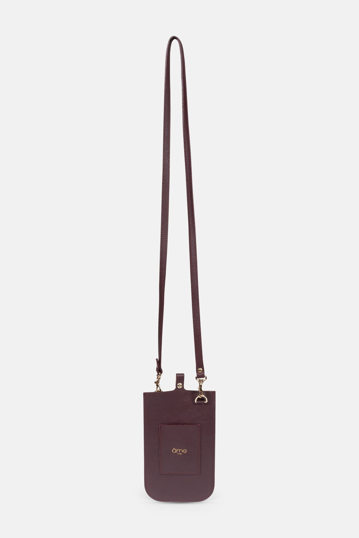 Obag Mini sac en cuir | Bordeaux