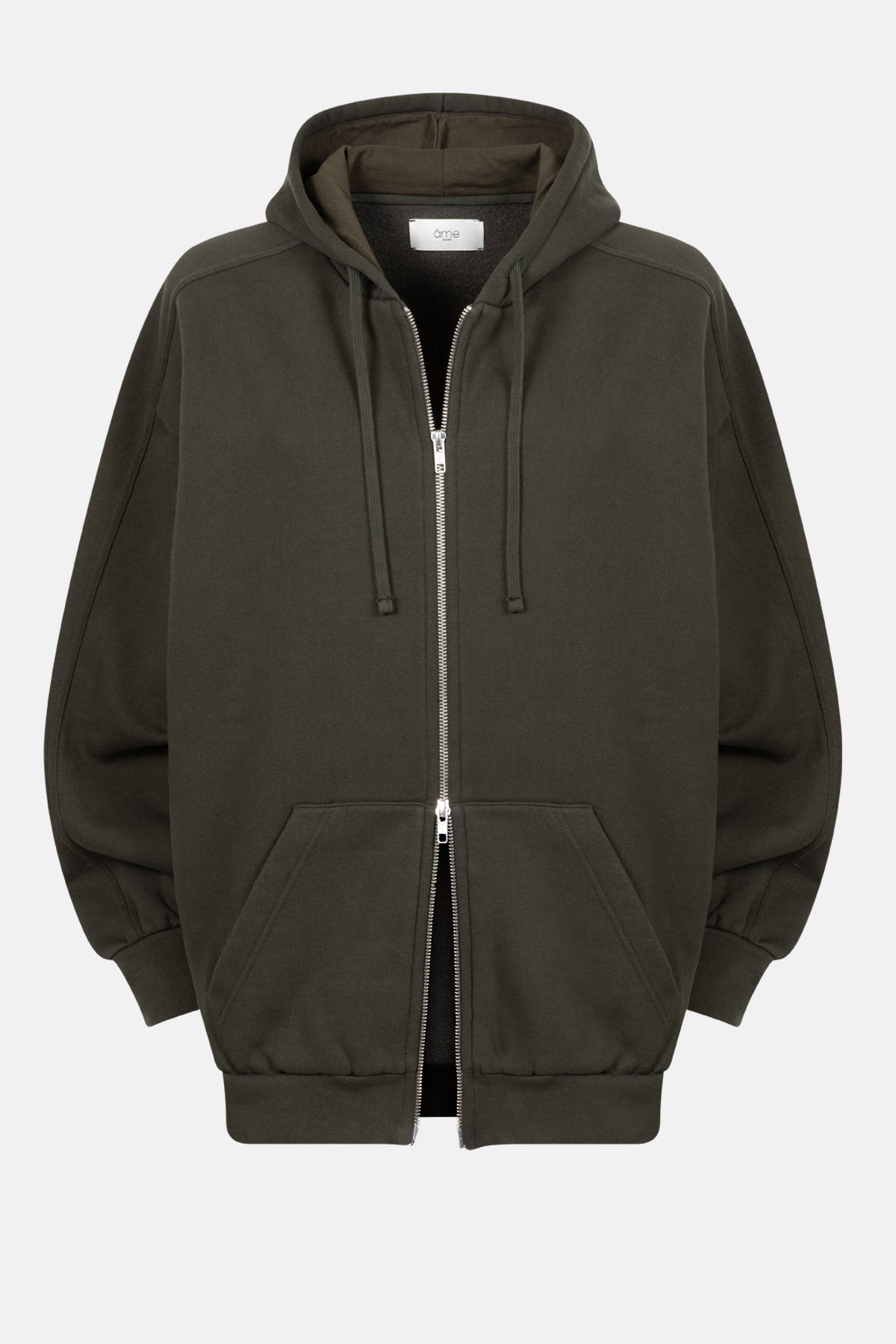Sweat zippé Ooper | Vert forêt