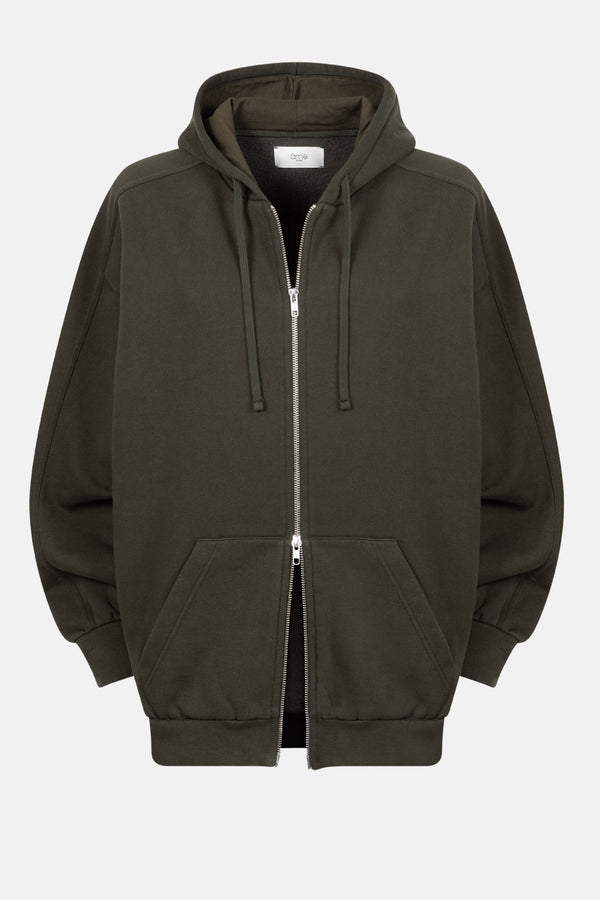 Sweat zippé Ooper | Vert forêt
