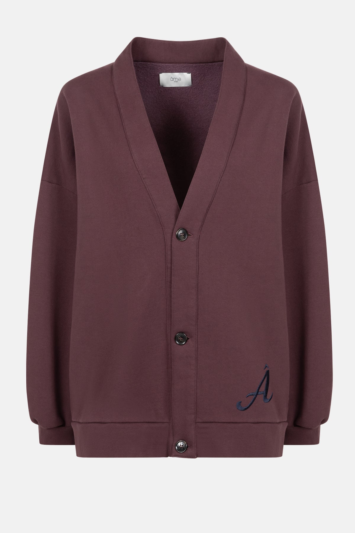 Obligation Cardigan | Aubergine