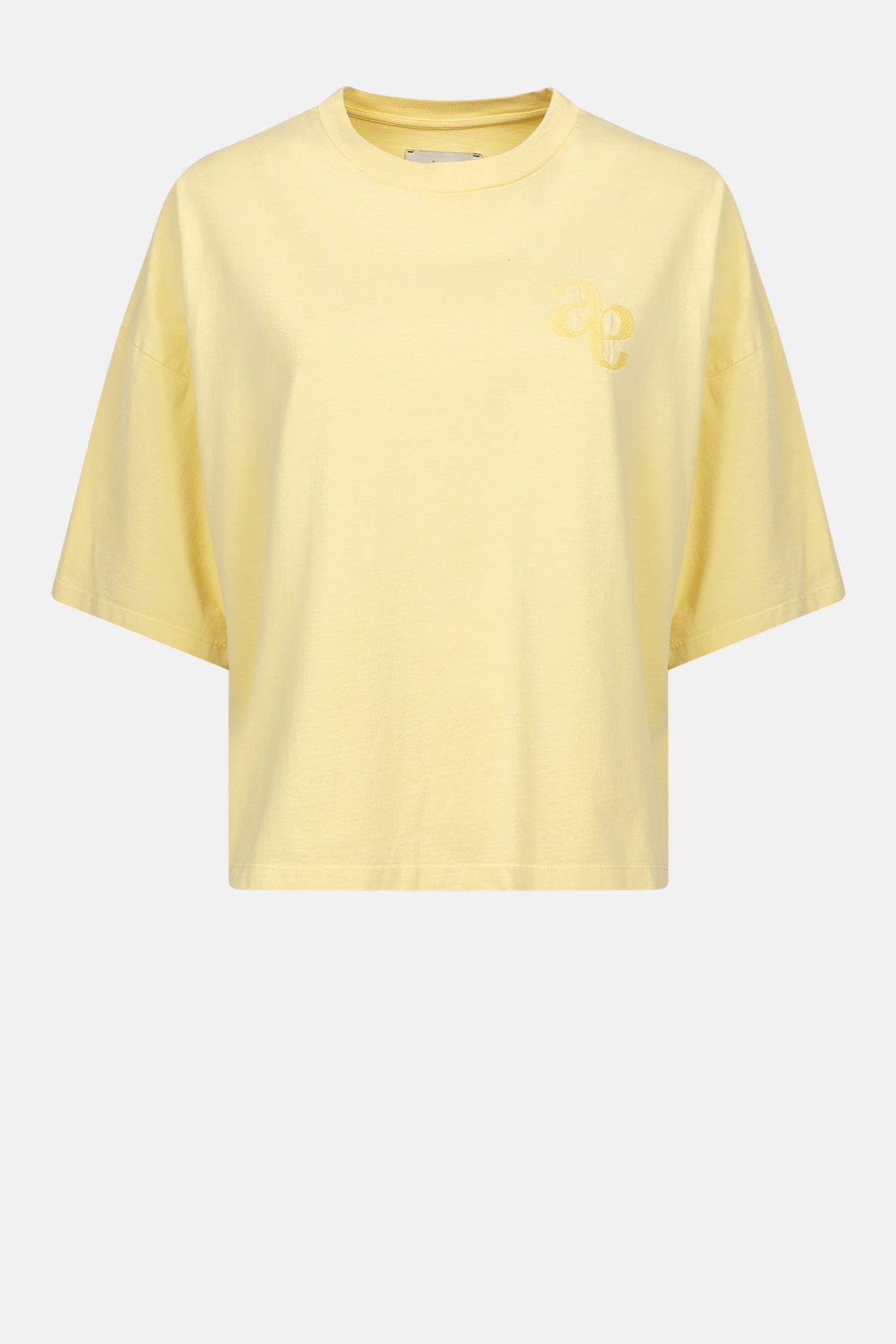 Eloise-A Boxy T-Shirt | Yellow