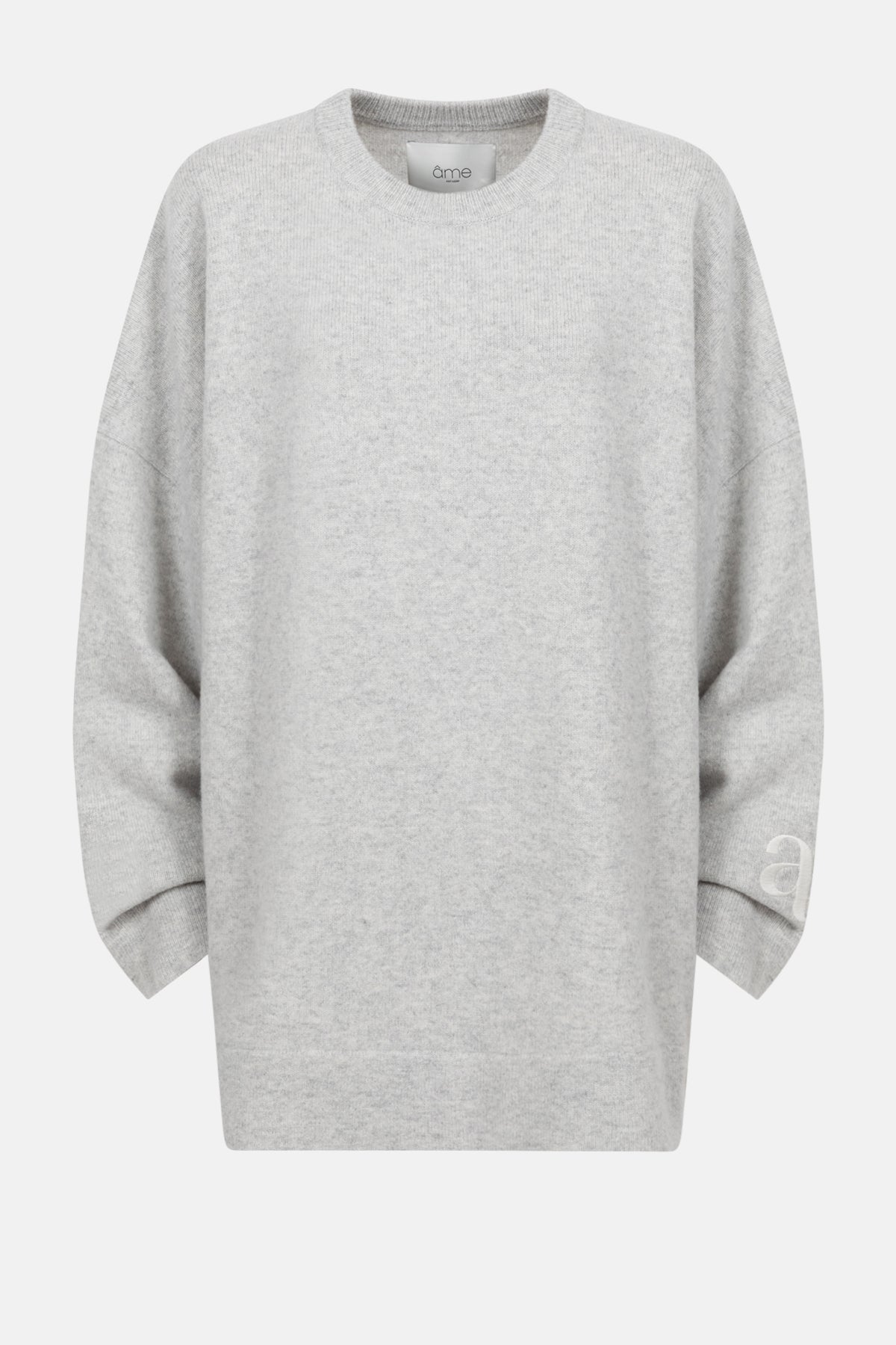 Pull Oslo Tricoté | Gris Clair