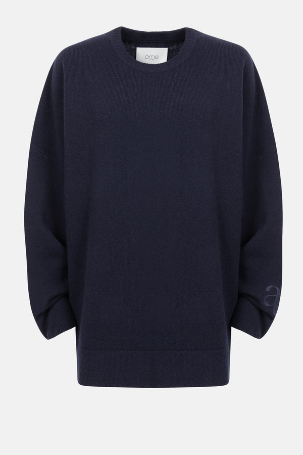 Pull Oslo Tricoté | Bleu Marine