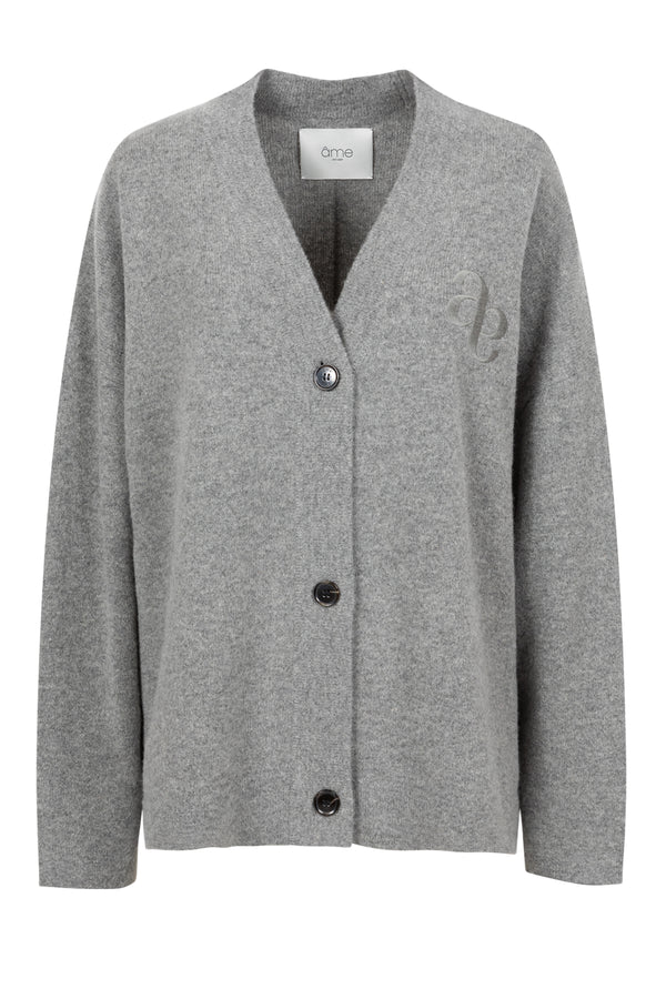Cardigan en maille Olympia | Marron