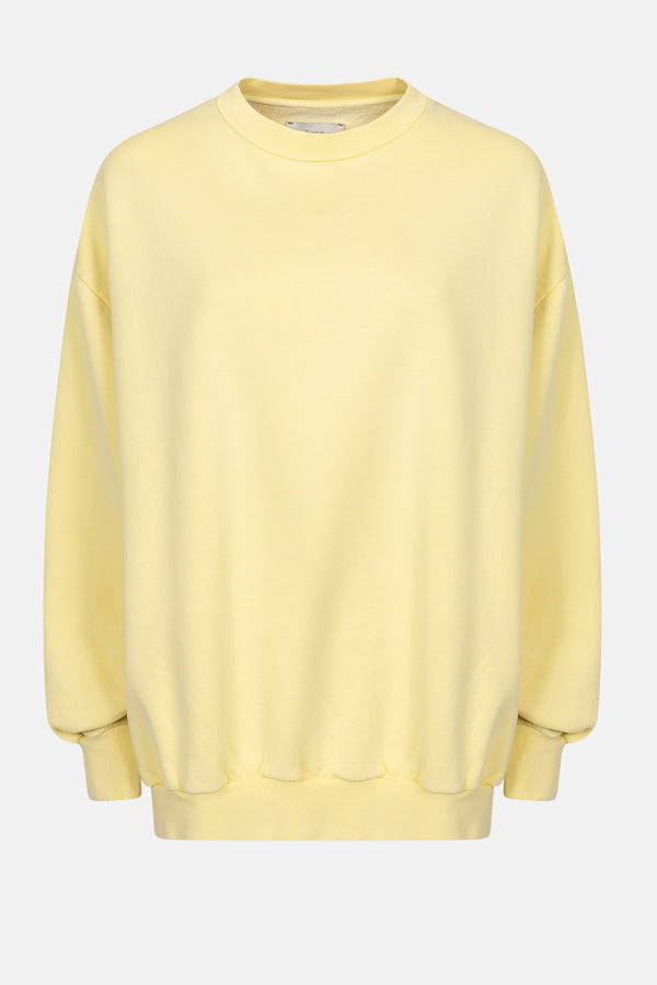 Ulla Oversized Sweatshirt | Minion Yellow