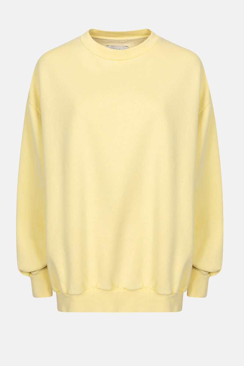 Ulla Oversized Sweatshirt | Minion Yellow