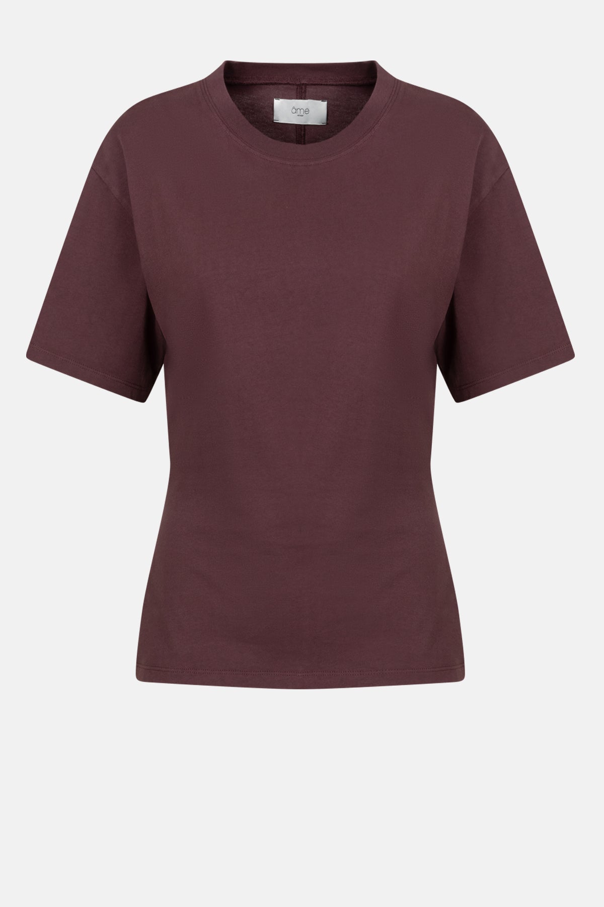Olga Fitted T-Shirt | Aubergine