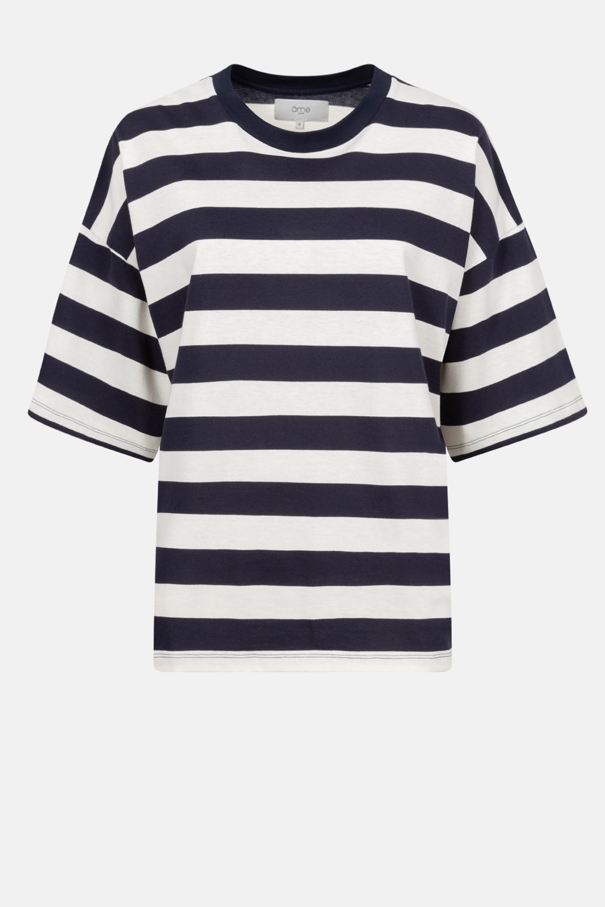 Ofir T-Shirt | Navy & White