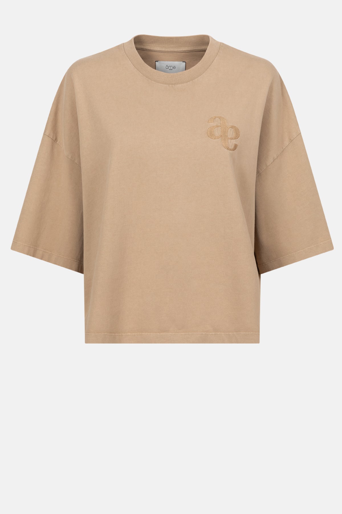 Eloise-A Boxy T-Shirt | Vintage Camel