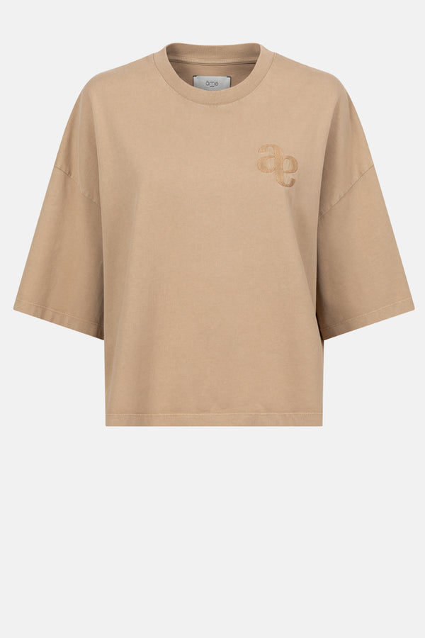 Eloise-A Boxy T-Shirt | Vintage Camel