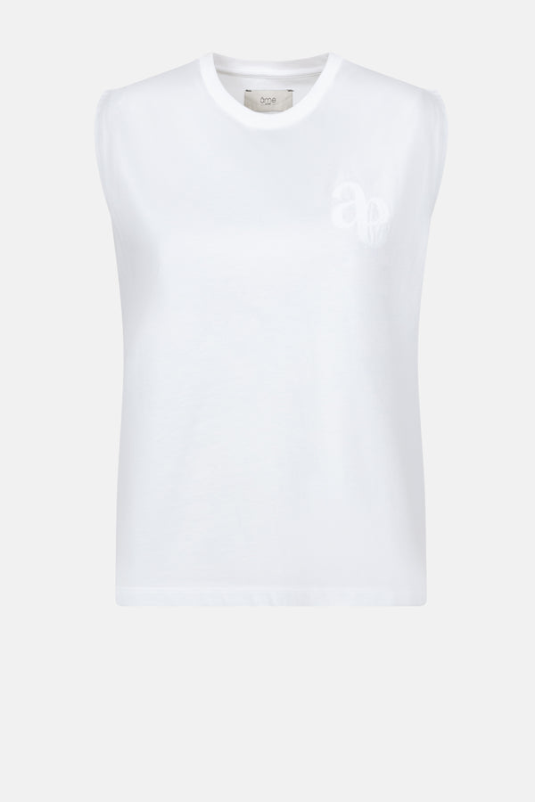 Kill-A Sleeveless T-shirt | White